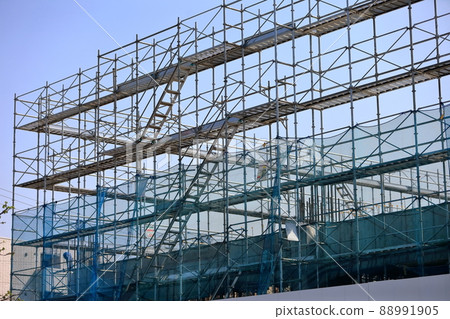 外腳手架圖片(框架腳手架) 外腳手架圖片(框架腳手架) 88991905
