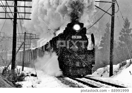 單色機車和雪 88991999