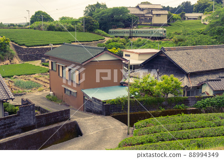 Idyllic country train Idyllic country train 88994349