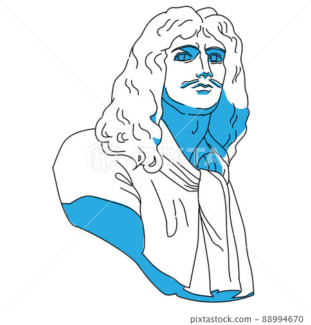 莫里哀石膏像 88994670