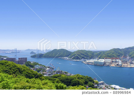Nagasaki Goddess Ohashi and Nagasaki Port Nagasaki Goddess Ohashi and Nagasaki Port 88996984