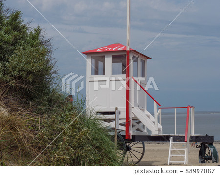 the island of Baltrum in germany 88997087