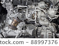 modern car engine 88997376
