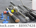 Tools For Repair Dents On Car Body. 88997428