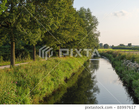 The river Aa in the german Westphalia The river Aa in the german Westphalia 88997617