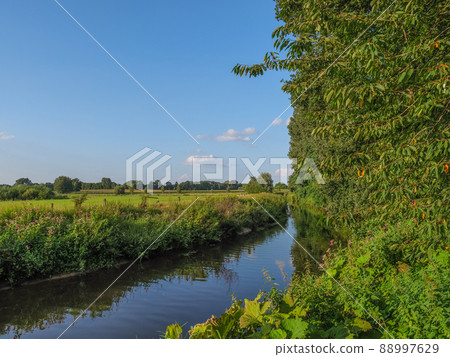 The river Aa in the german Westphalia The river Aa in the german Westphalia 88997629