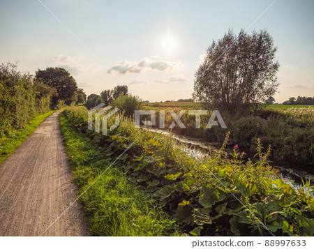 The river Aa in the german Westphalia The river Aa in the german Westphalia 88997633