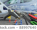 Tools For Repair Dents On Car Body. 88997640