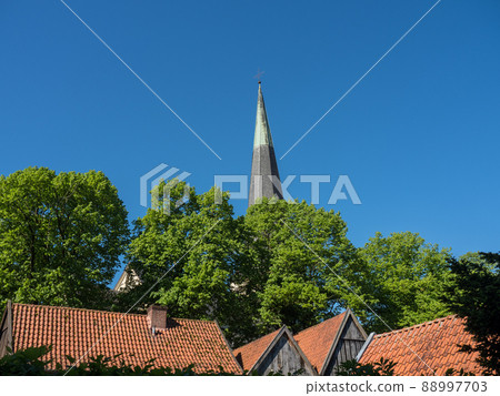 the small city of Billerbeck in the german westphalia 88997703