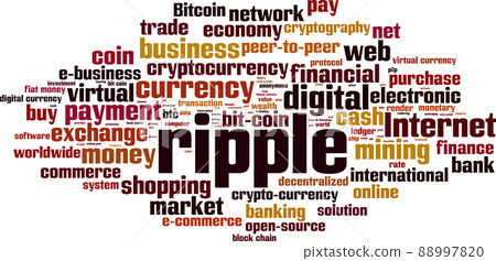 Ripple word cloud Ripple word cloud 88997820