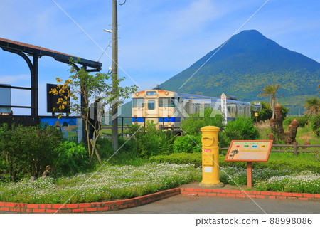 [鹿兒島縣]海夢岳和日本最南端的車站（西大山車站） 88998086