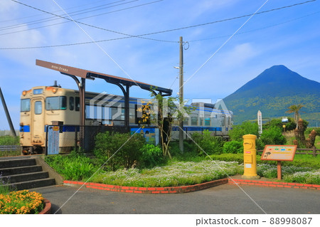 [鹿兒島縣]海夢岳和日本最南端的車站（西大山車站） 88998087