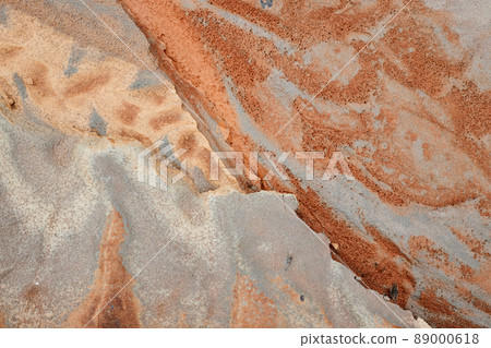 Part of dirty sandy surface with clay as consequences of dangerous environmental situation 89000618