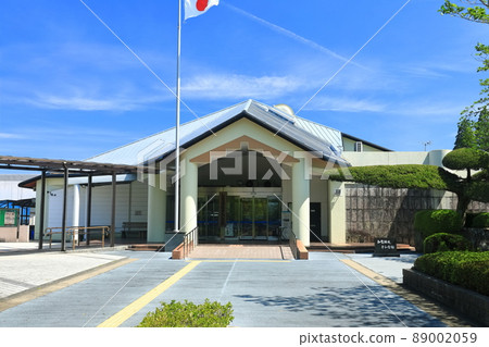 [鹿兒島縣]晴空下的知嵐和平博物館（知嵐和平公園） 89002059