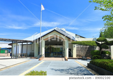 [Kagoshima Prefecture] Chiran Peace Museum (Chiran Peace Park) under clear skies 89002100