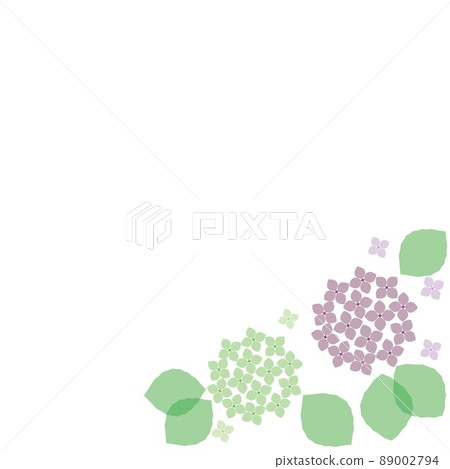Hydrangea frame white space Hydrangea frame white space 89002794