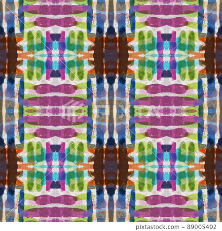 Beautiful colorful textured geometric seamless pattern Beautiful colorful textured geometric seamless pattern 89005402