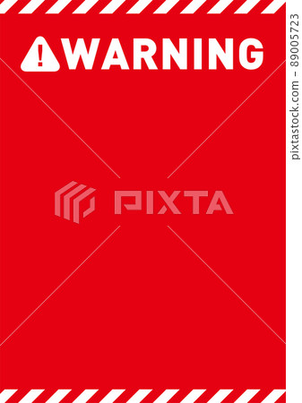 Warning sign 89005723