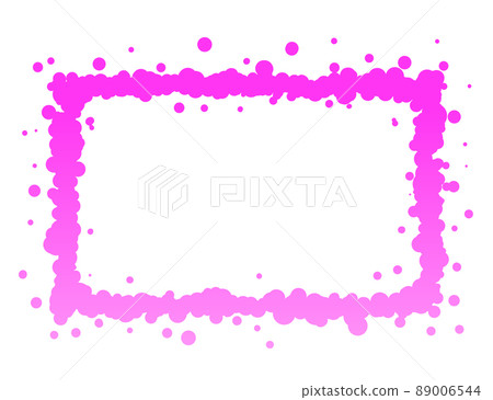 Paint splatter frame (pink) Paint splatter frame (pink) 89006544