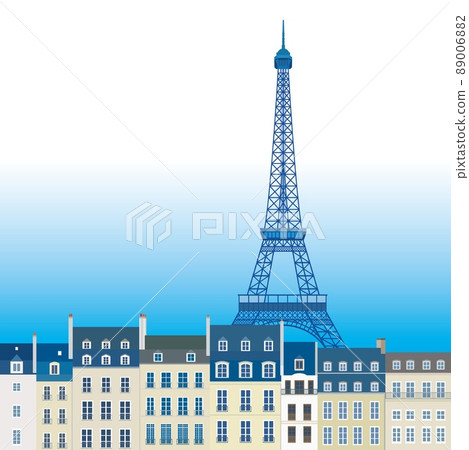 巴黎 巴黎 埃菲爾鐵塔 遊覽埃菲爾城市景觀 89006882
