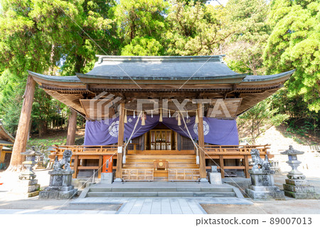 《Kumamoto Prefecture》 Oguni Ryo Shrine, Oguni Town, Aso District 89007013
