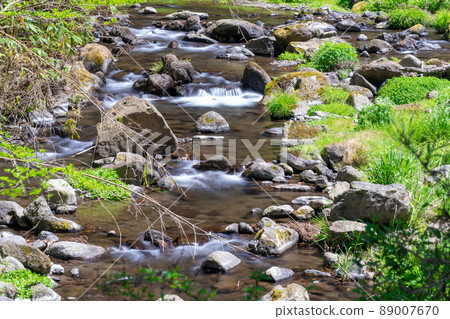 《熊本縣》阿蘇區南小國町立岩峽 《熊本縣》阿蘇區南小國町立岩峽 89007670