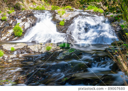 《熊本縣》阿蘇區南小國町立岩峽 《熊本縣》阿蘇區南小國町立岩峽 89007680