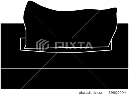 Tissue silhouette material Tissue silhouette material 89009094