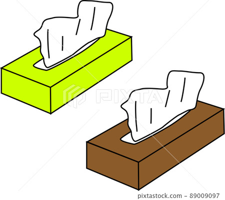 Illustration of tissue seen from diagonally above Illustration of tissue seen from diagonally above 89009097