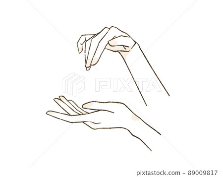 Female hand movements 89009817