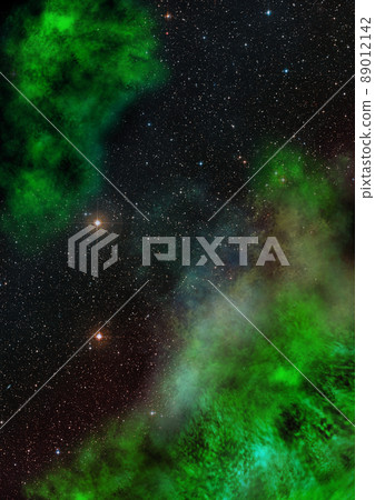 Star field in space and a nebulae 89012142