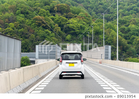 Suburban driving image 89013954