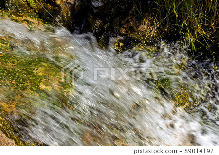A stream of healing mineral water in Pyatigorsk. 89014192