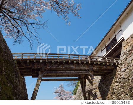 彥根城堡平衡披肩和走廊橋 89015488