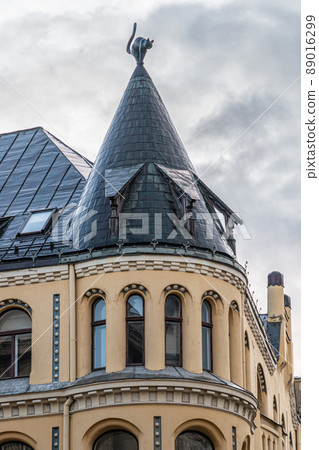 拉脫維亞里加舊城區貓屋 拉脫維亞里加舊城區貓屋 89016299