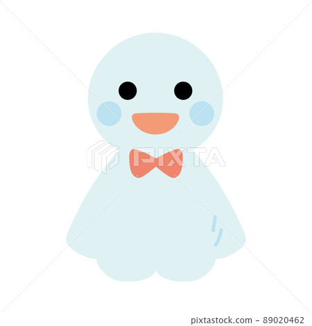 可愛的 Teru Teru Bozu 的插圖素材 可愛的 Teru Teru Bozu 的插圖素材 89020462