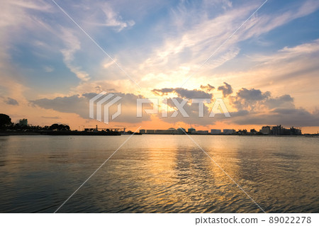 Chiba Port Park at dusk, Chuo-ku, Chiba 89022278