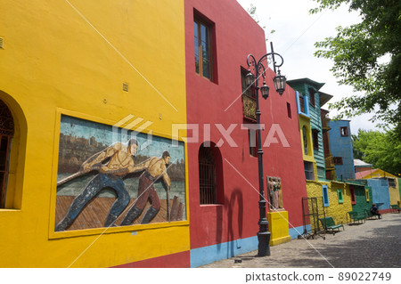 Caminito painted houses, La Boca, Buenos Aires 89022749