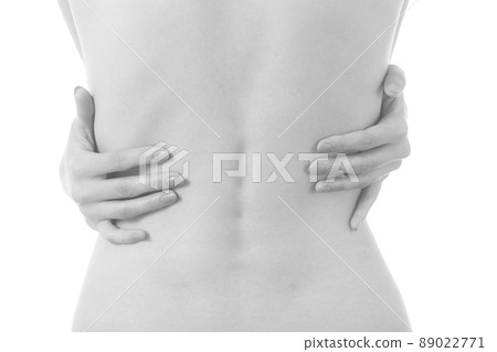 woman embrace herself woman embrace herself 89022771