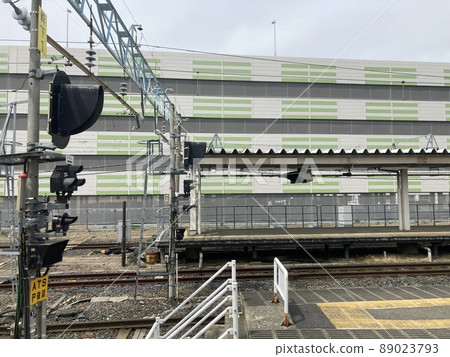 Yamagata Station Building Parking Lot Yamagata Station West Exit Yamagata Shinkansen Tsubasa Car Window 89023793