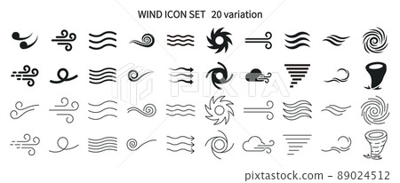 風相關圖標集 風相關圖標集 89024512