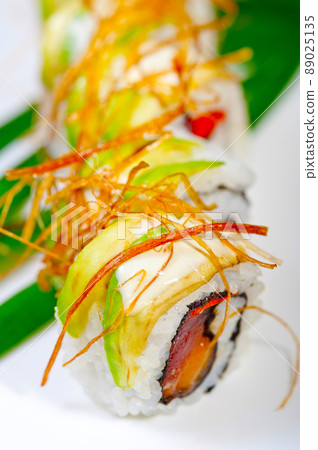 fresh sushi choice combination assortment selection 89025135