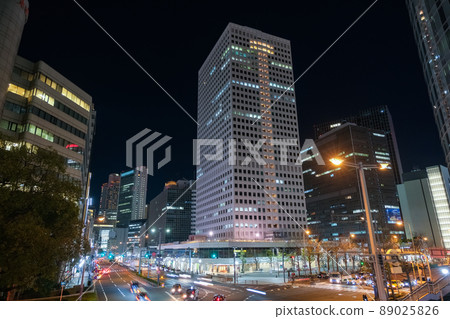 Osaka City Night Umeda Umeda Shindo Crossing Osaka City Night Umeda Umeda Shindo Crossing 89025826