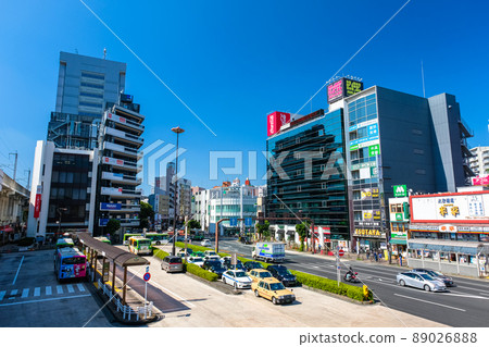 東京都北區王子站前的街景 89026888