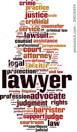 Lawyer word cloud Lawyer word cloud 89026954