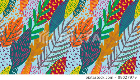 Autumn leaves background, fall season foliage Autumn leaves background, fall season foliage 89027979
