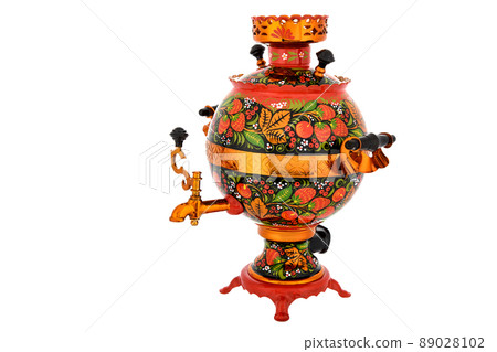Old Vintage metal Traditional Russian Teapot samovar Old Vintage metal Traditional Russian Teapot samovar 89028102