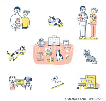 各種寵物的生活場景 89028545