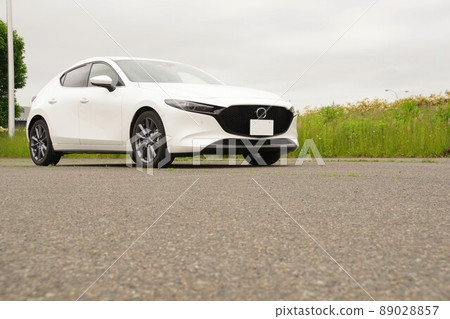 車圖馬自達3前低角 89028857