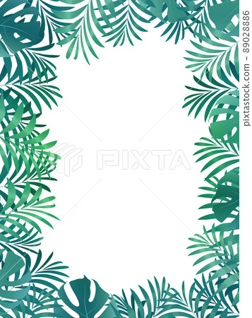 Palm leaf resort tropical background material Palm leaf resort tropical background material 89028886